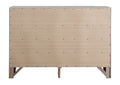 Marilla Silver Champagne Modern Bedroom Dresser