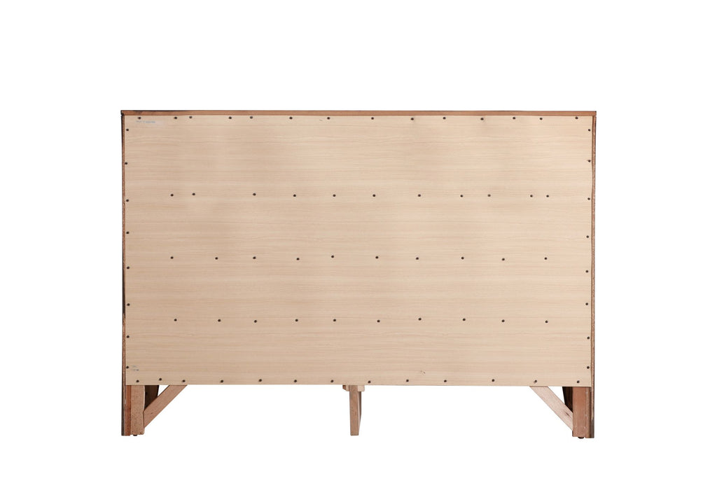 Marilla Cherry Dresser with Beveled Drawer Fronts