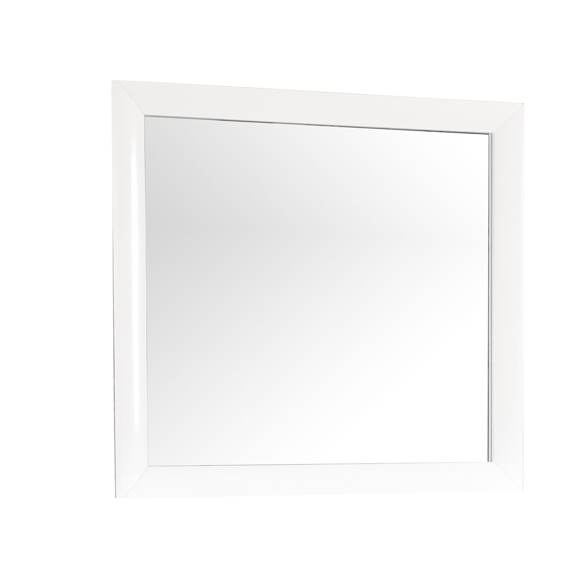 Modern Low-Distortion Mirror for Dresser Mounting