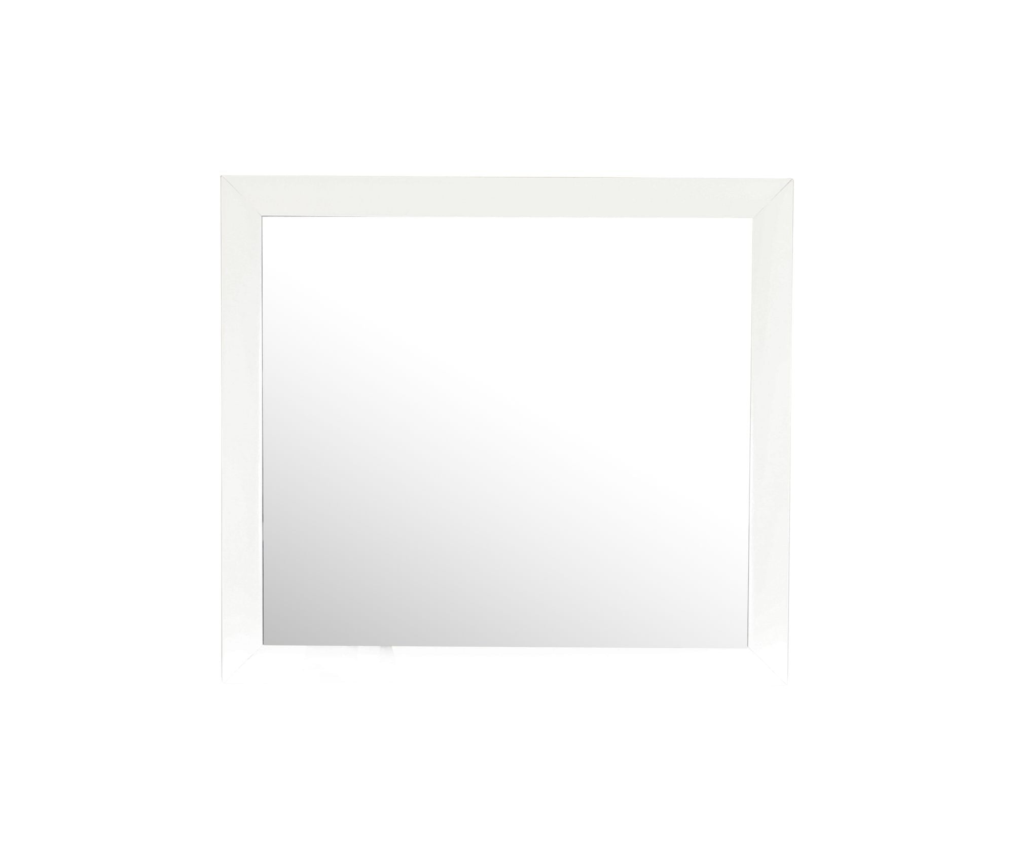 Modern Low-Distortion Mirror for Dresser Mounting