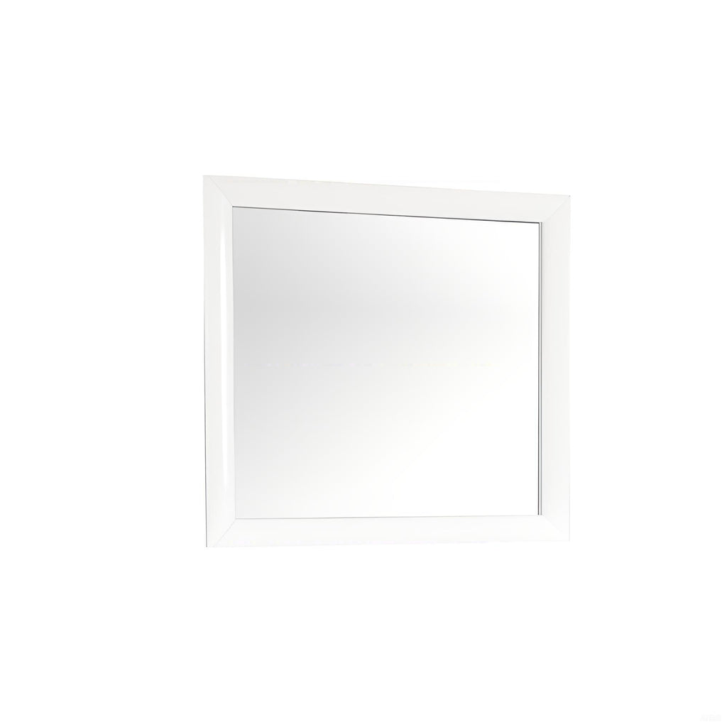Modern Low-Distortion Mirror for Dresser Mounting
