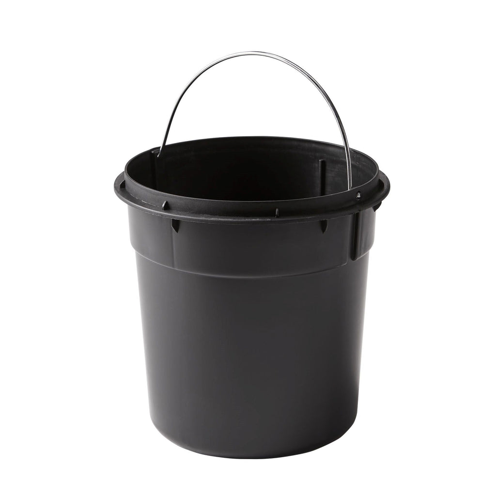Matte Black Bathroom Waste Basket with Removable Liner