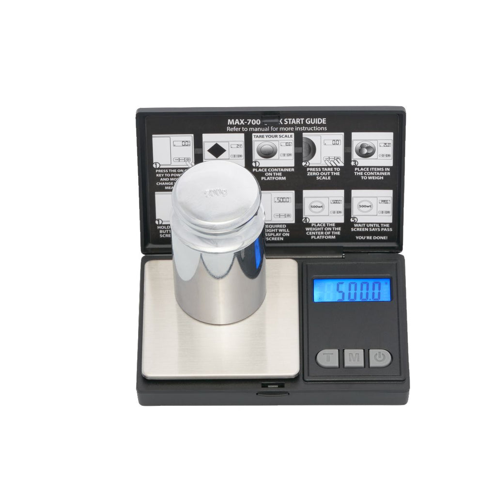 MAX Series Digital Pocket Scale with Backlit LCD and Protective Cover