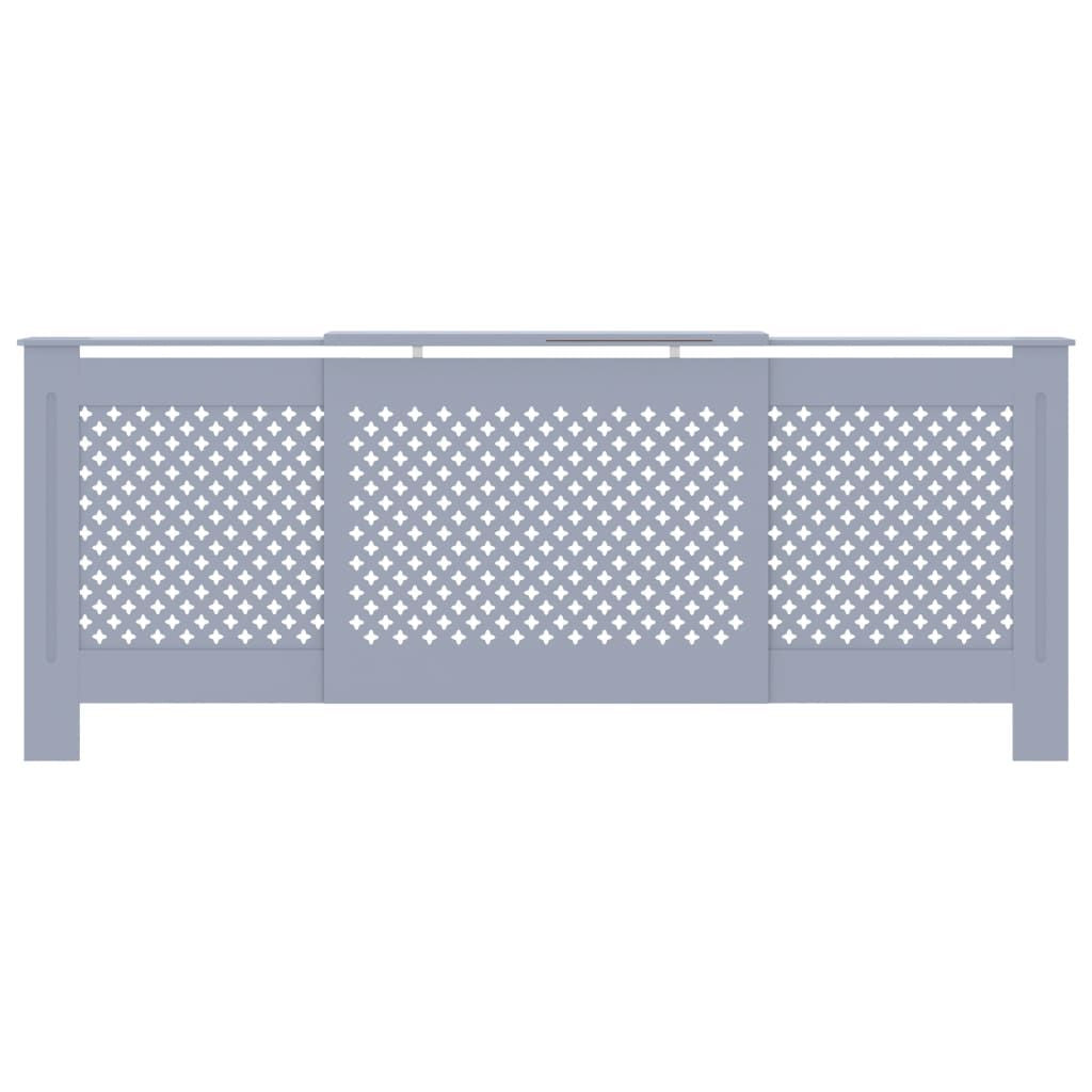 Slatted Radiator Cover Cabinet with Shelf
