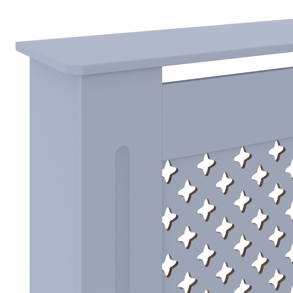 Slatted Radiator Cover Cabinet with Shelf