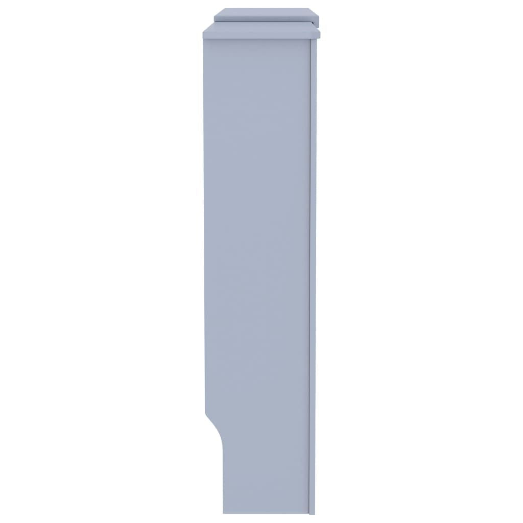 Slatted Radiator Cover Cabinet with Shelf