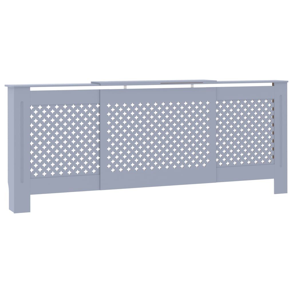 Slatted Radiator Cover Cabinet with Shelf