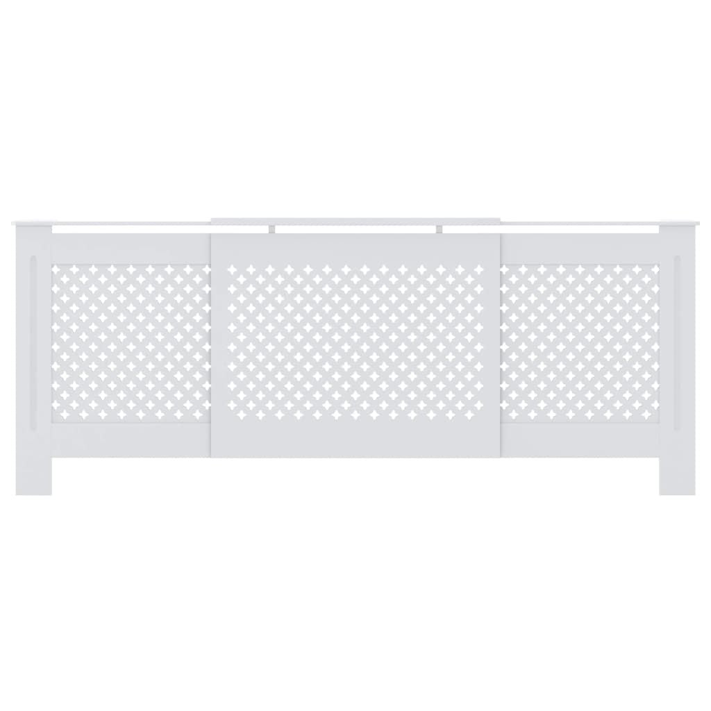MDF Radiator Cover White 80.7