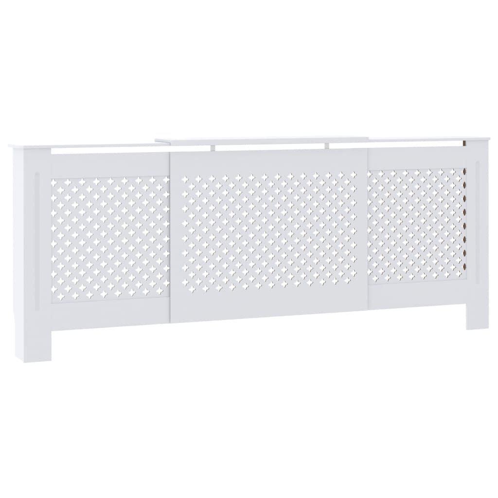 MDF Radiator Cover White 80.7