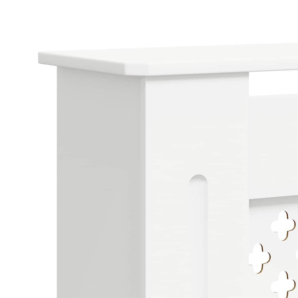 MDF Radiator Cover White 80.7