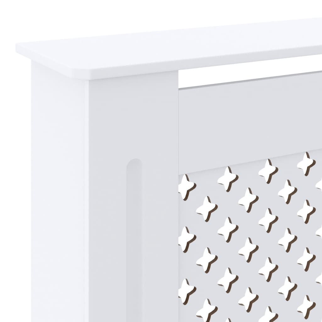 MDF Radiator Cover White 80.7