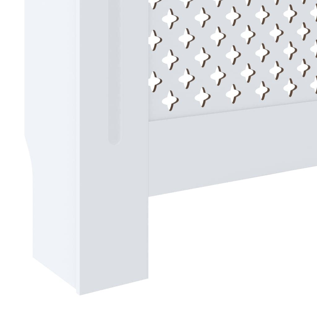 MDF Radiator Cover White 80.7