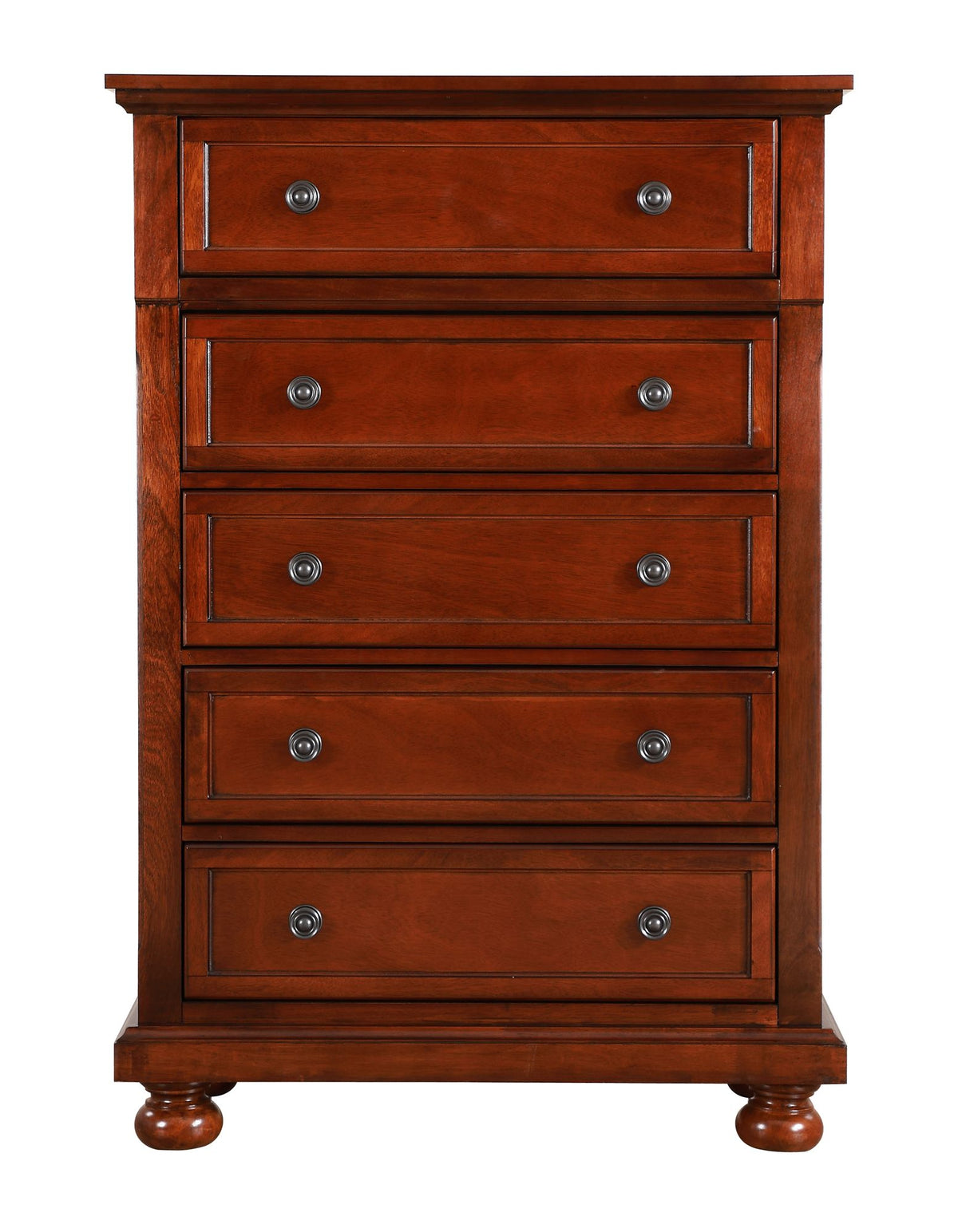 Meade Cherry Chest with Full-Extension Drawers