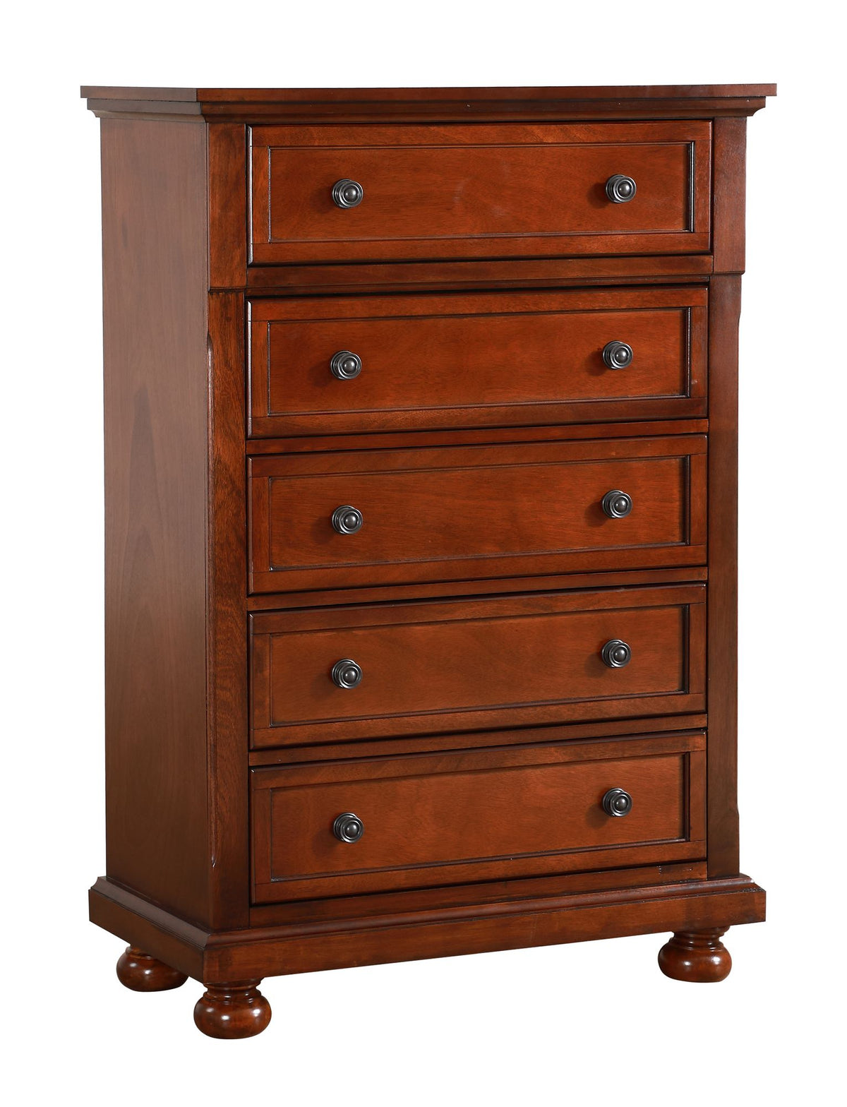 Meade Cherry Chest with Full-Extension Drawers