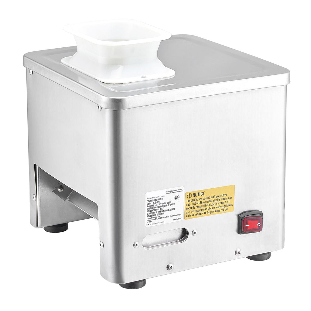 550W Commercial Meat Cutter – Stainless Steel, /h Electric Slicer
