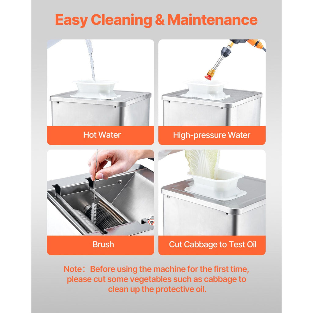 550W Commercial Meat Cutter – Stainless Steel, /h Electric Slicer