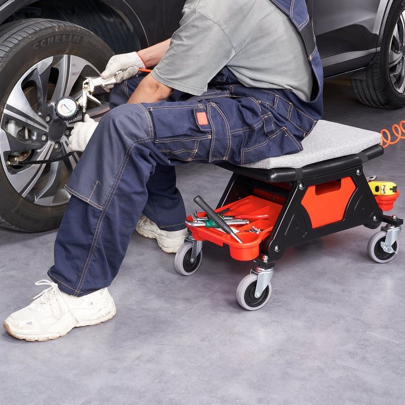 Mechanic Stool Garage Stool for Auto Repair