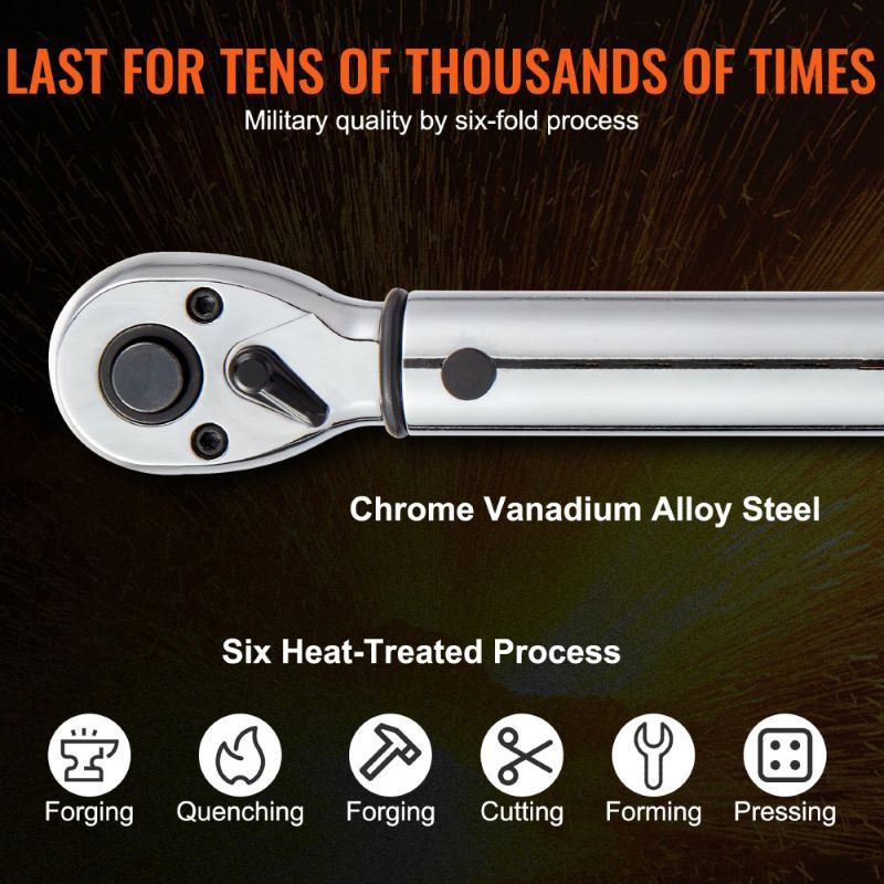 Mechanical Dual-Range Torque Wrench Kit