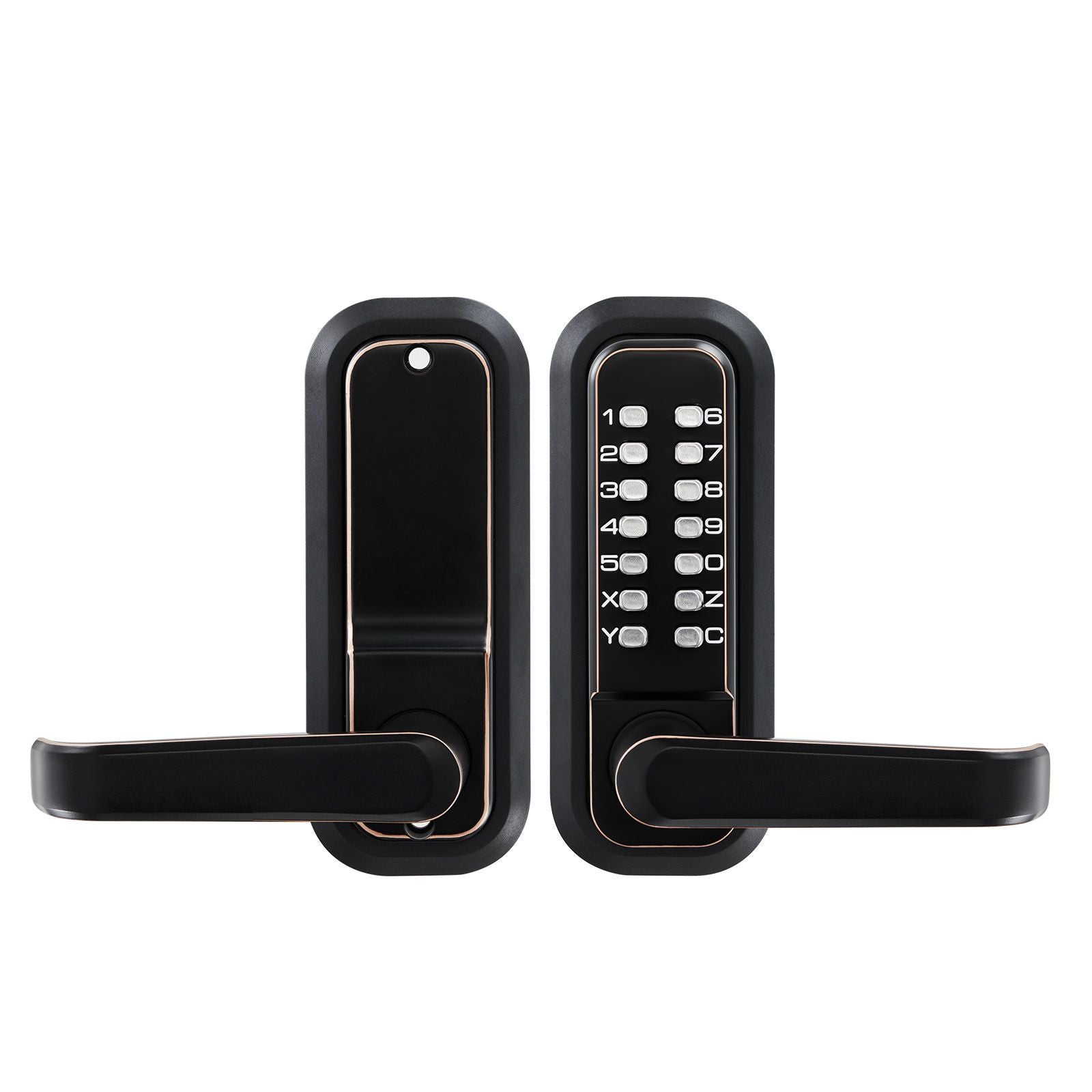 Mechanical Keyless Entry Door Lock with Upgraded 2.0 Code System