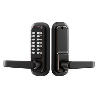 Mechanical Keyless Entry Door Lock with Upgraded 2.0 Code System
