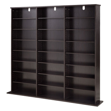 Adjustable Media Cabinet for Organized Collections