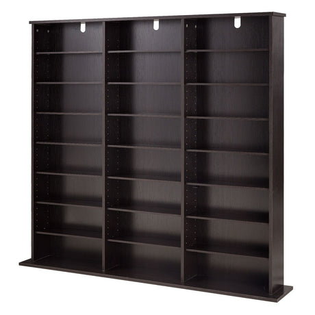Adjustable Media Cabinet for Organized Collections