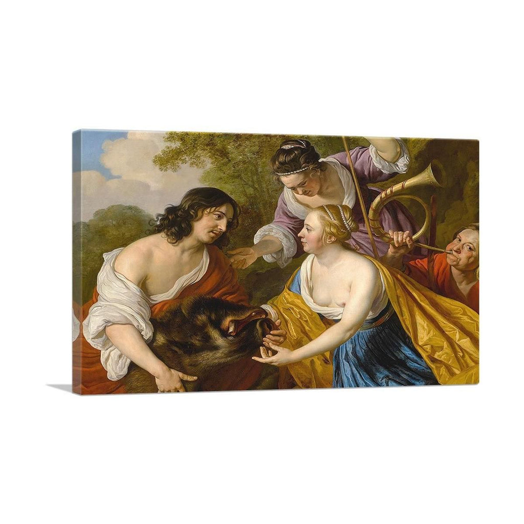Meleager and Atalanta Narrative Wall Art