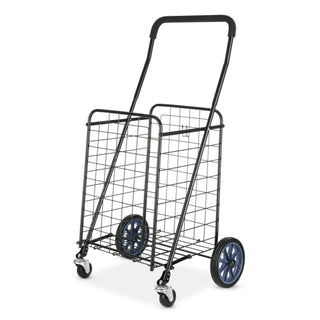 Metal Rolling Utility Cart for Groceries and Laundry