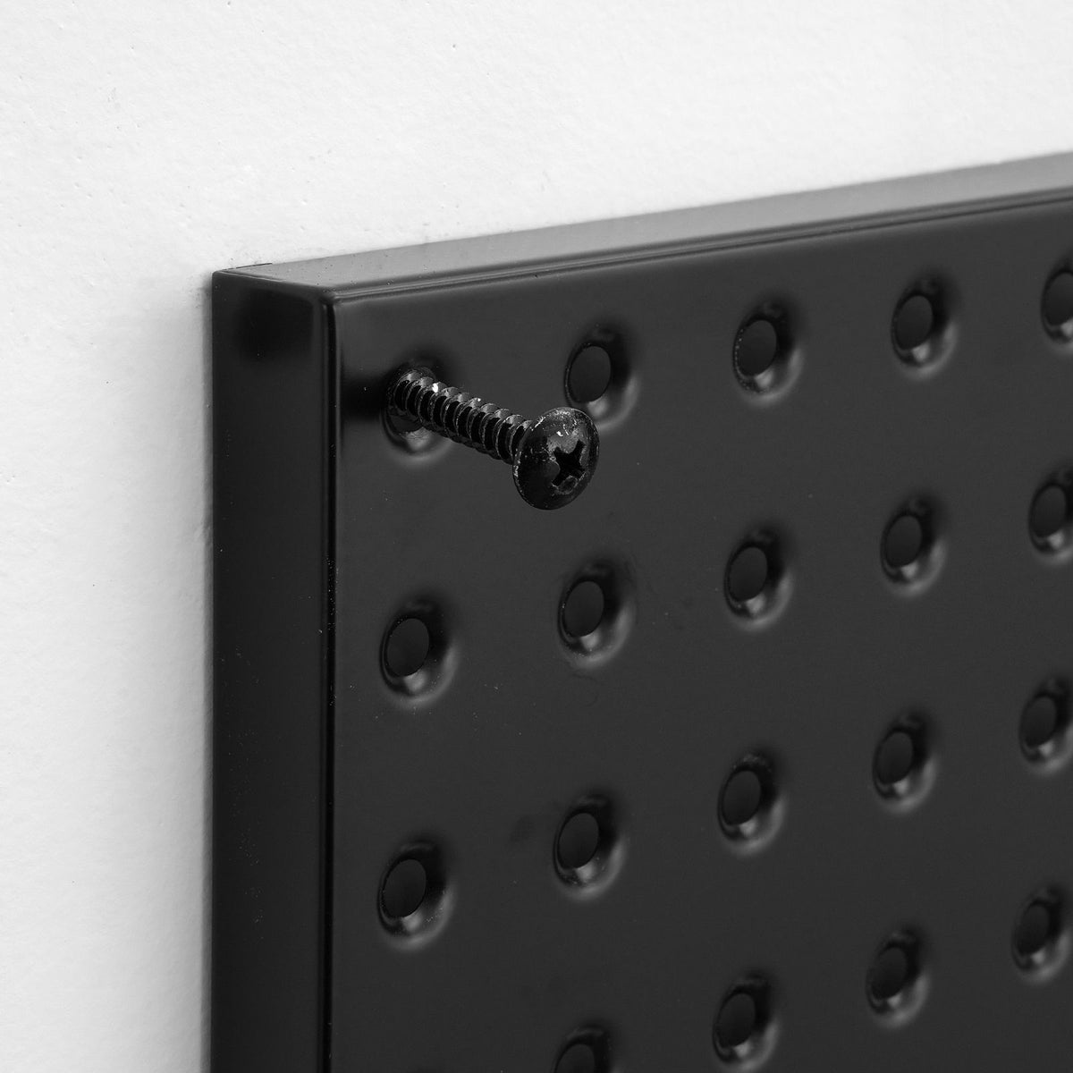Four-Panel Wall Pegboard Organizer with Accessories