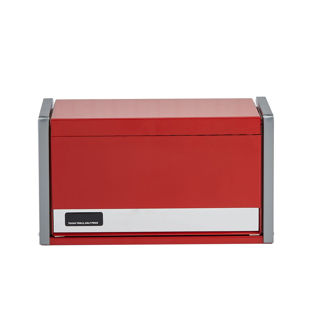 VEVOR Portable Three-Drawer Tool Box in Red