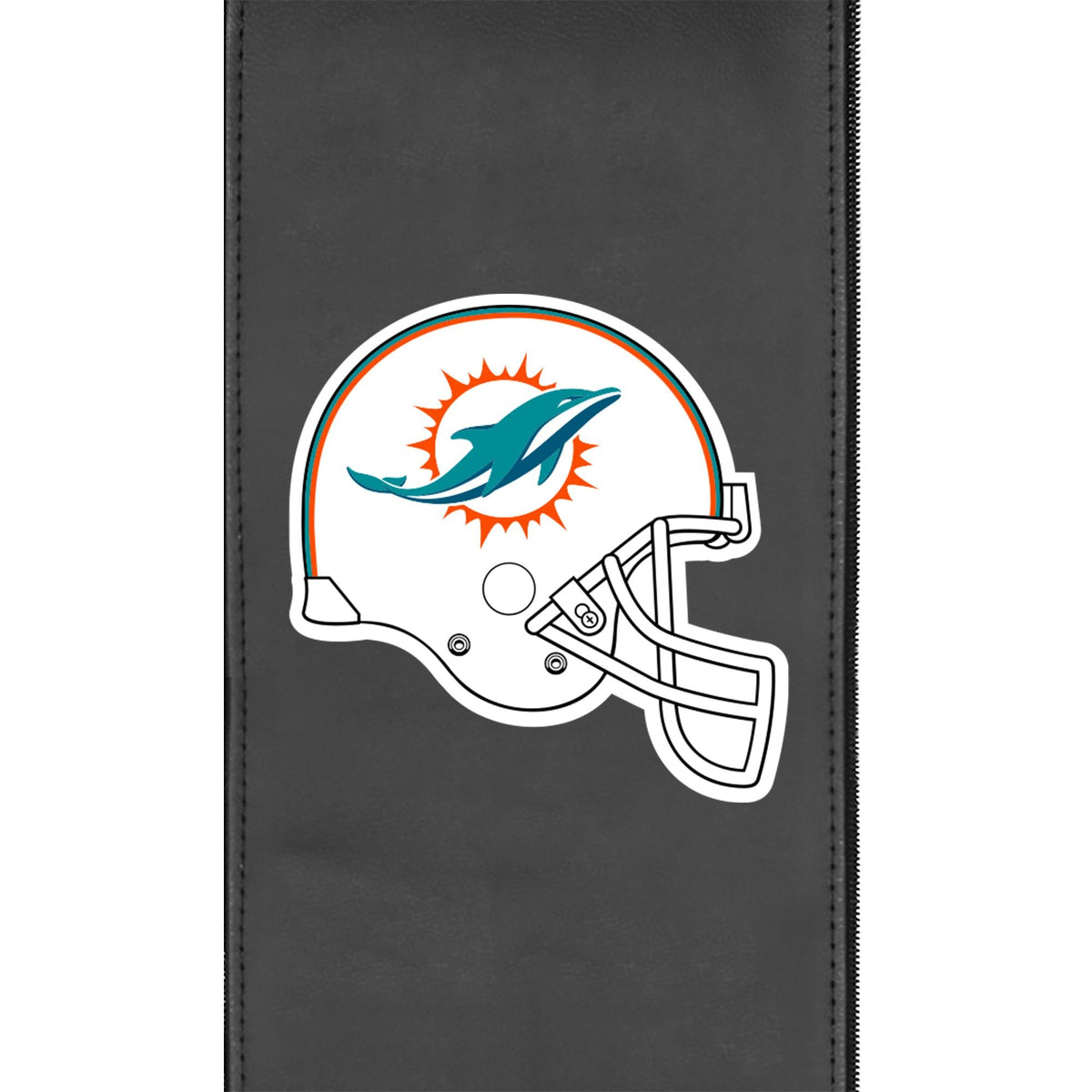 Miami Dolphins Helmet Embroidered Logo Panel