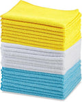 Ultra Absorbent Microfiber Cleaning Cloths - Lint Free & Streak Free