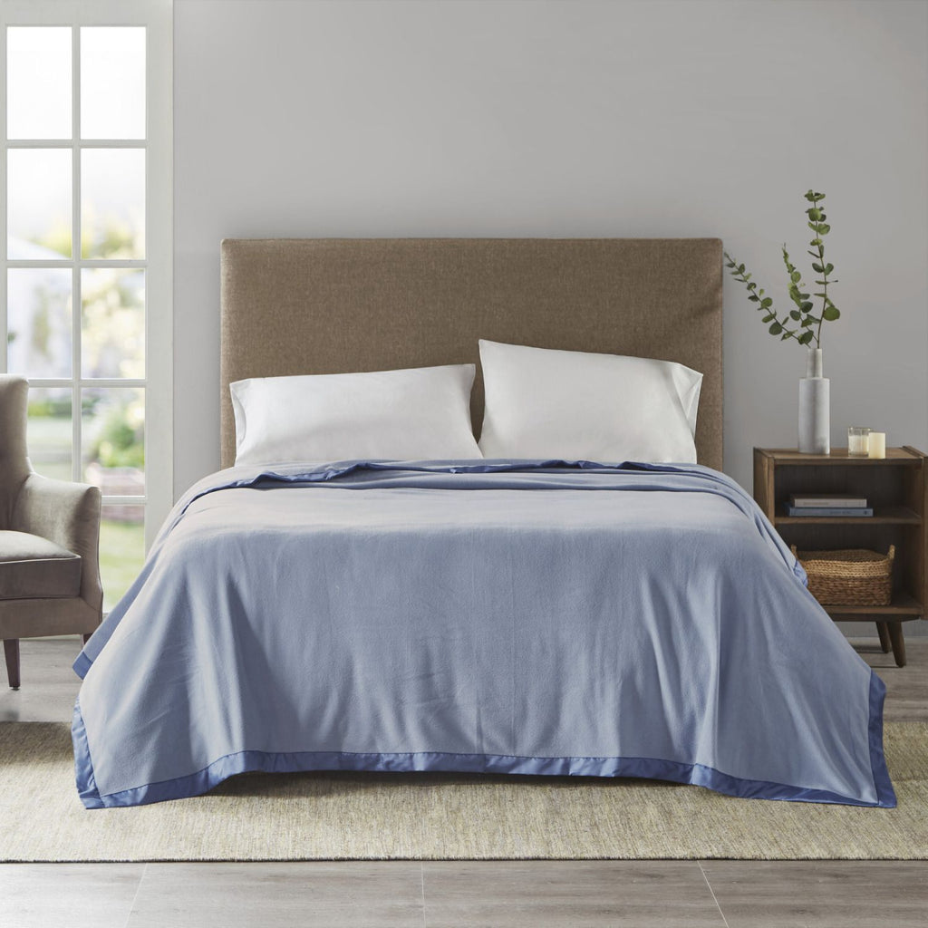 Soft Microfleece Blanket Twin - Anti-Pilling, Machine Washable