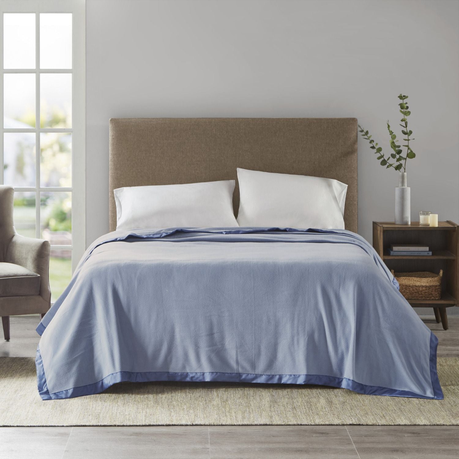Soft Microfleece Blanket Twin - Anti-Pilling, Machine Washable