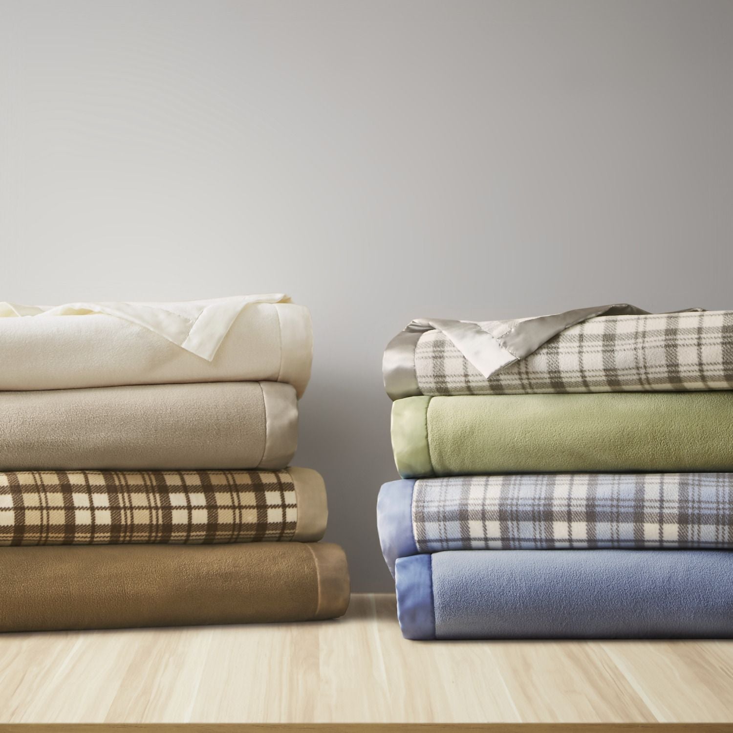 Soft Microfleece Blanket Twin - Anti-Pilling, Machine Washable