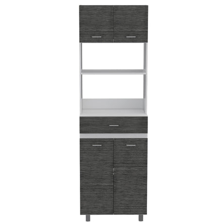 Madison Microwave Cabinet with Two-Door Cabinets and Spacious Top Surface
