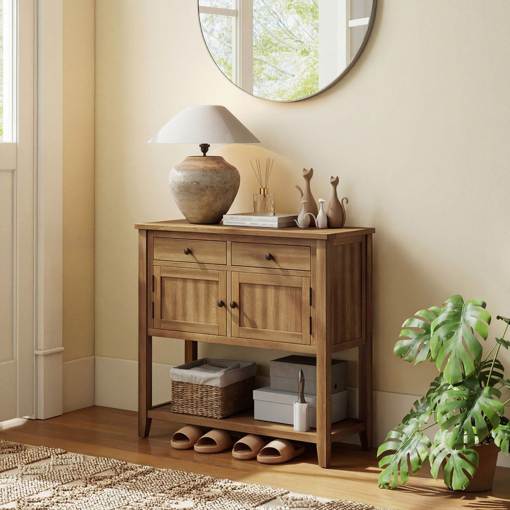 Mid-Century Console and Buffet Sideboard
