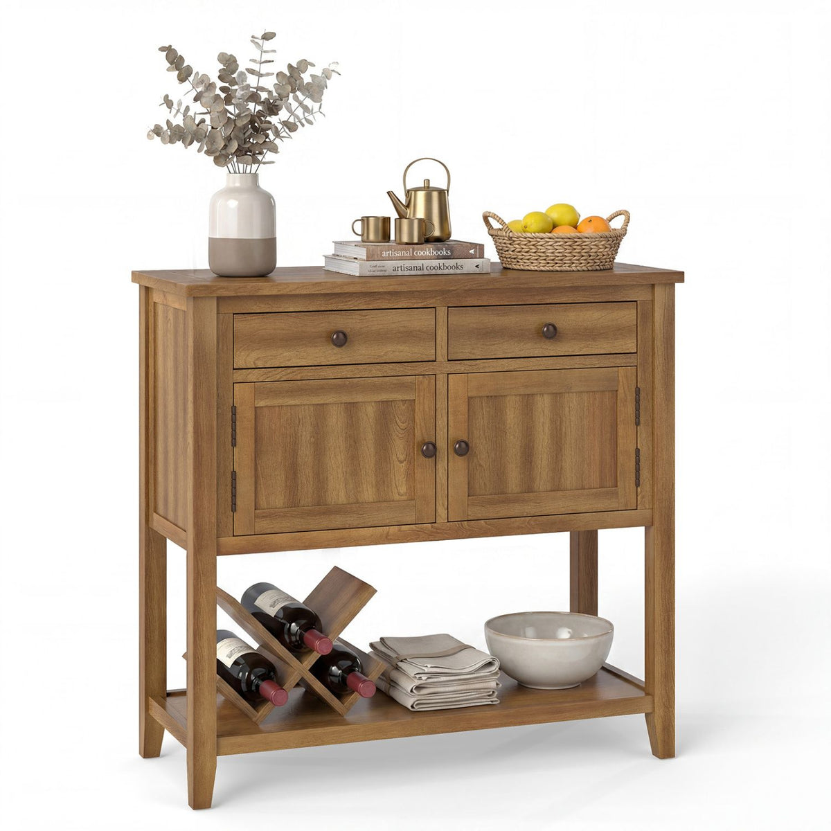 Mid-Century Console and Buffet Sideboard