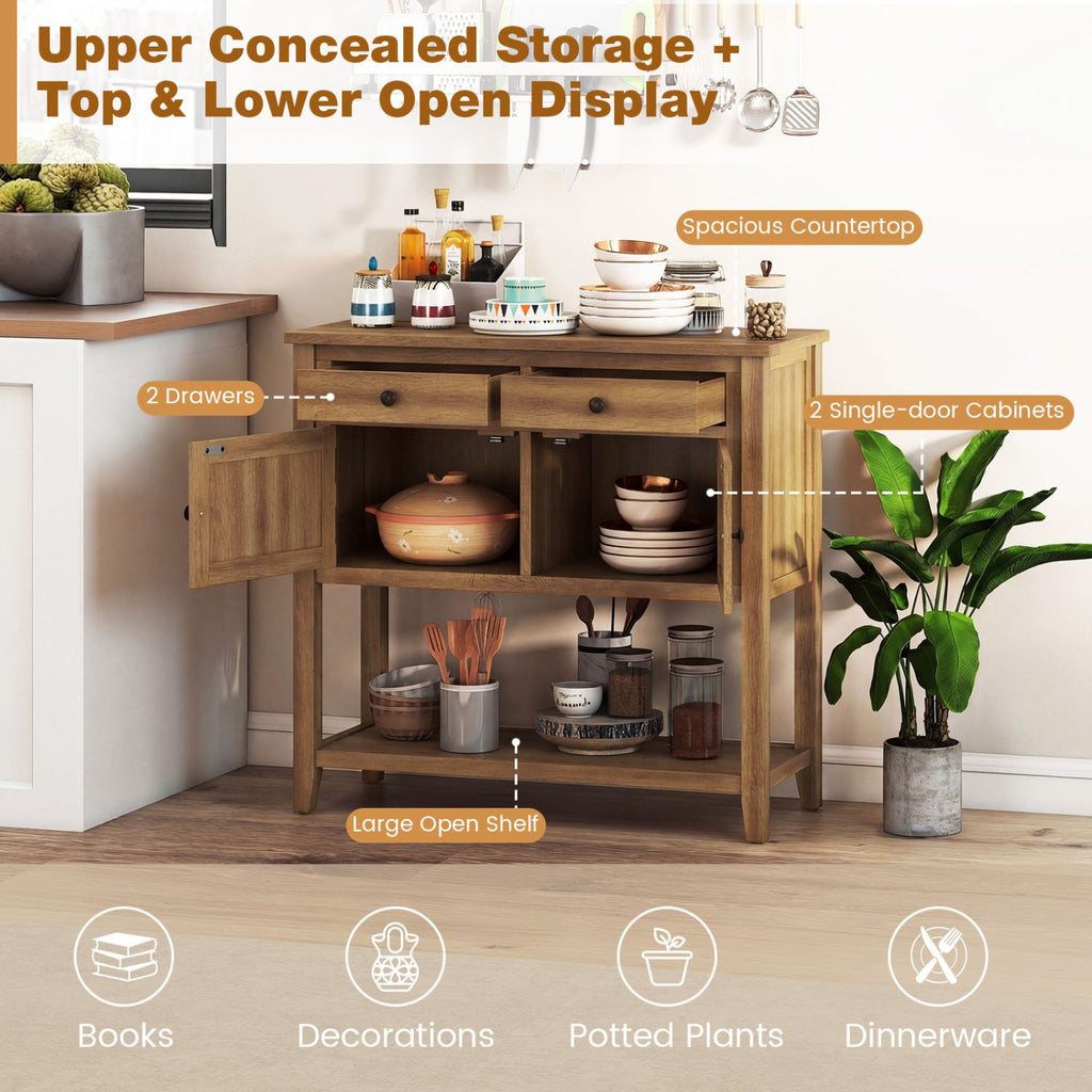 Mid-Century Console and Buffet Sideboard