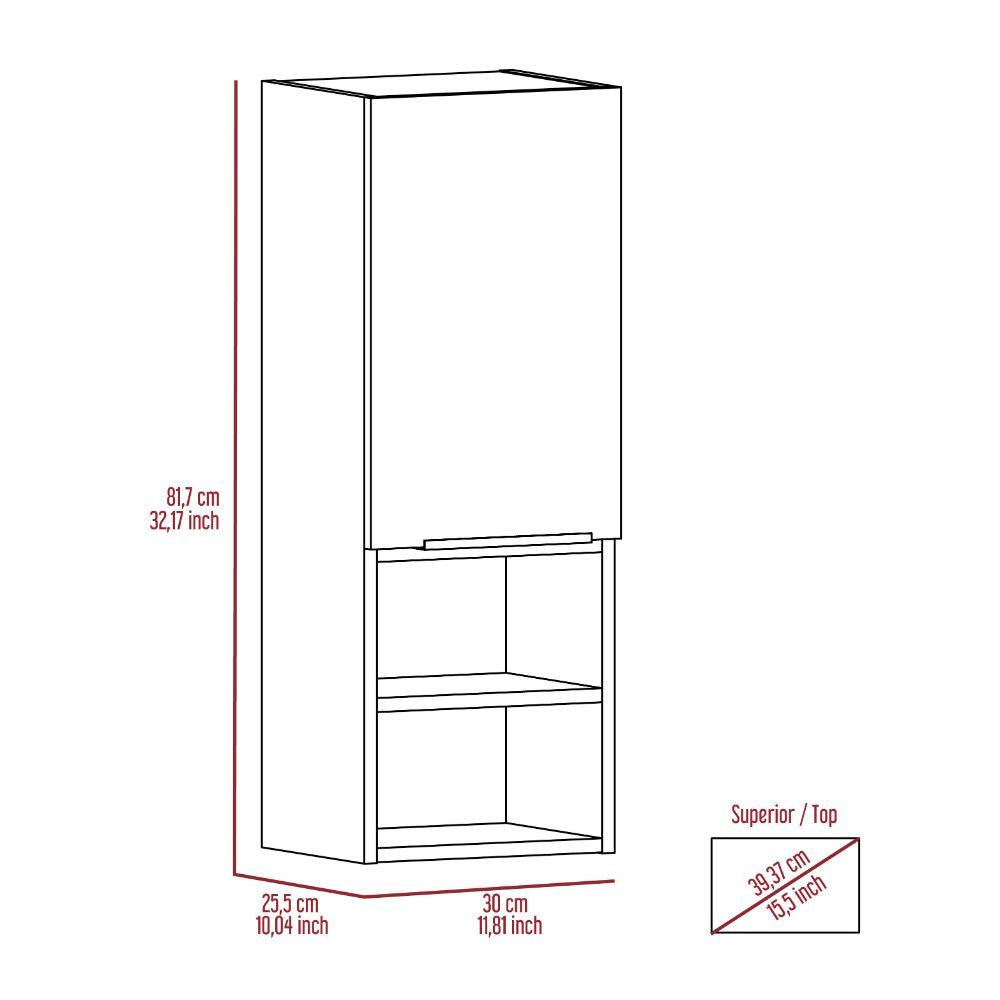 Modern Wall Cabinet with Ample Storage for Your Bathroom