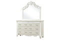Milan Mirror-Framed Bedroom Dresser