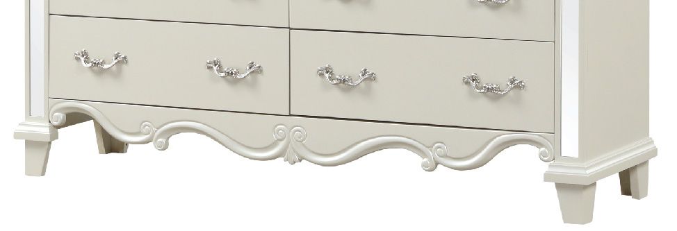 Milan Mirror-Framed Bedroom Dresser