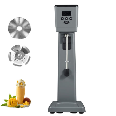 Fast 12-Second Electric Milkshake Maker with 3 Speeds and Intelligent Sensing