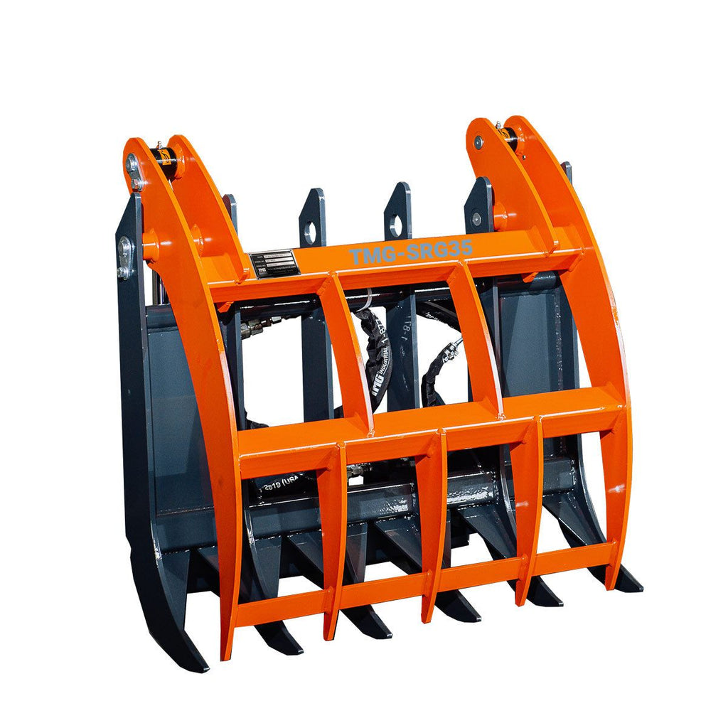 SRG35 Root Rake Grapple for Toro-Style Mini Skid Steers