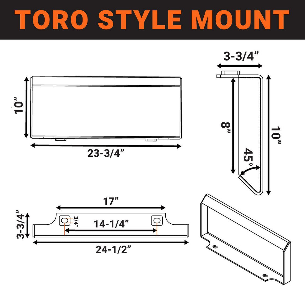SRG35 Root Rake Grapple for Toro-Style Mini Skid Steers