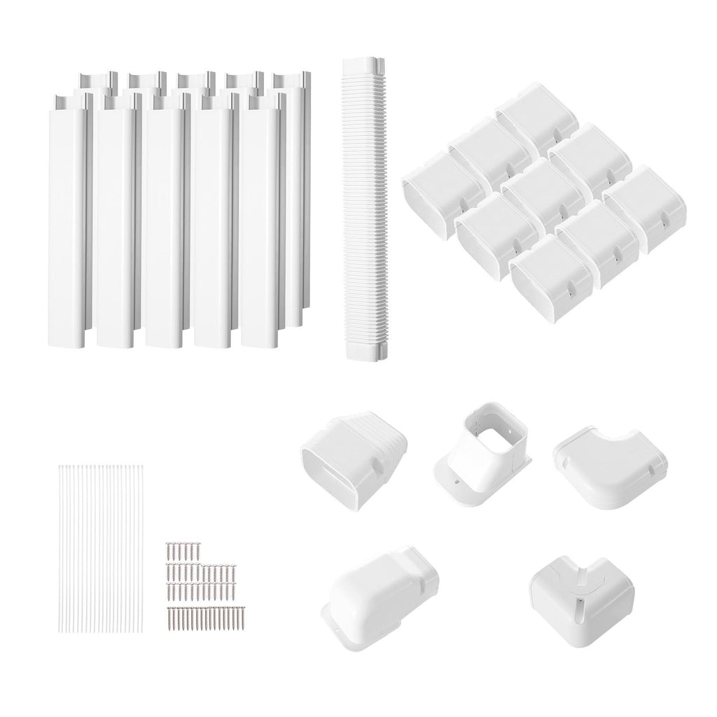Mini Split Line Set Cover – Complete Installation Kit for Air Conditioner