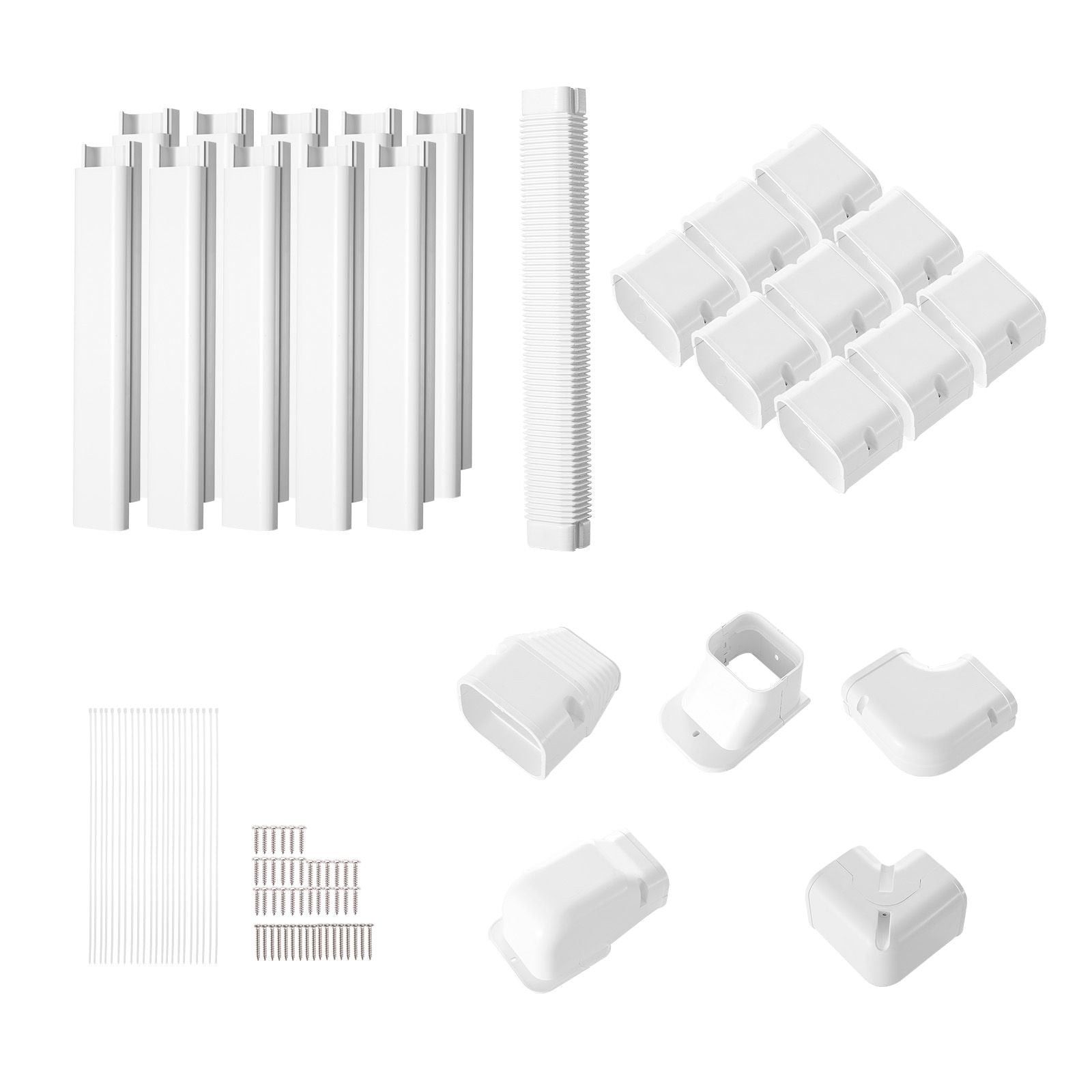 Mini Split Line Set Cover – Complete Installation Kit for Air Conditioner