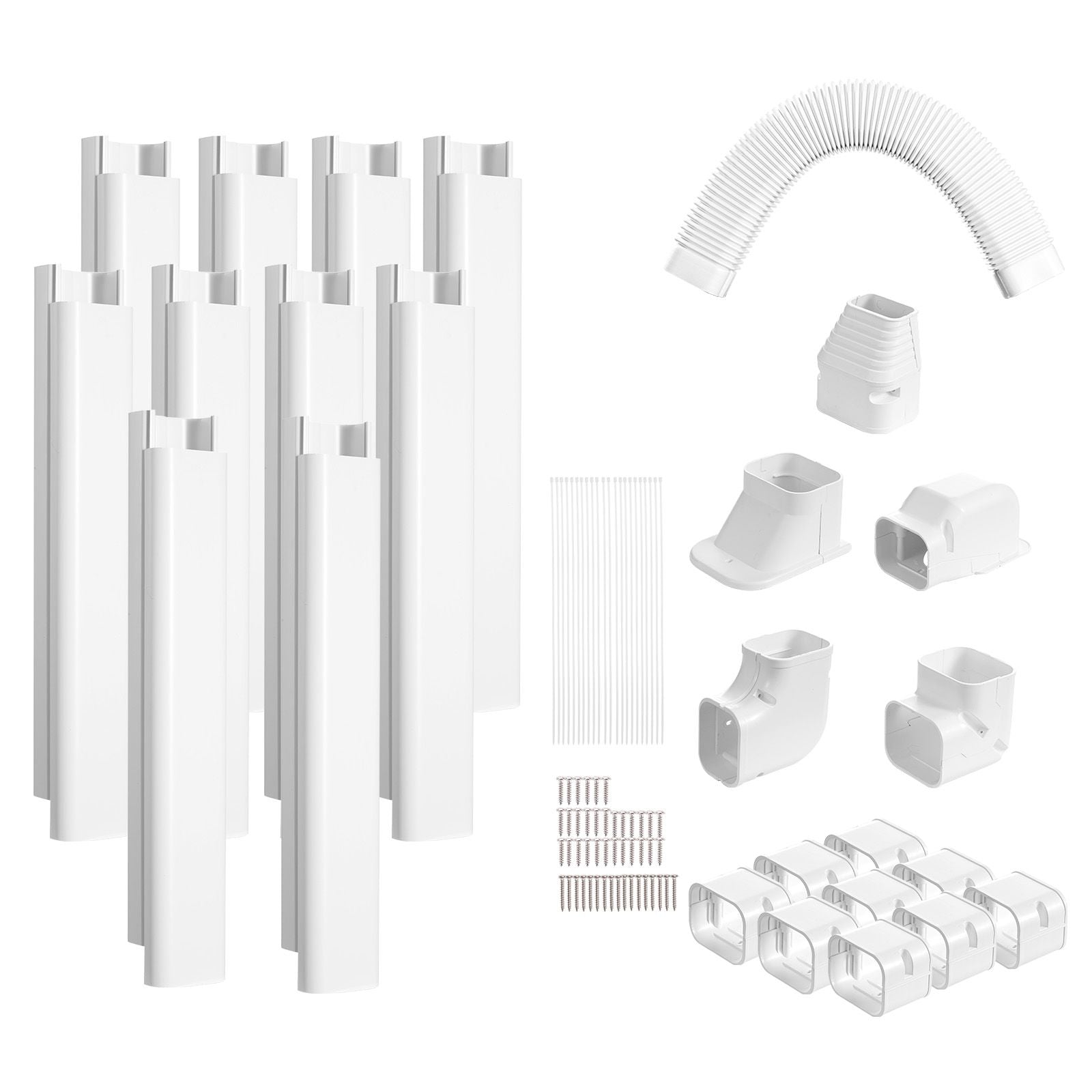 Mini Split Line Set Cover – Complete Installation Kit for Air Conditioner