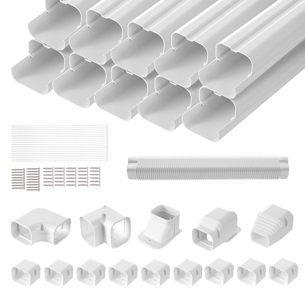 Mini Split Line Set Cover – Complete Installation Kit for Air Conditioner