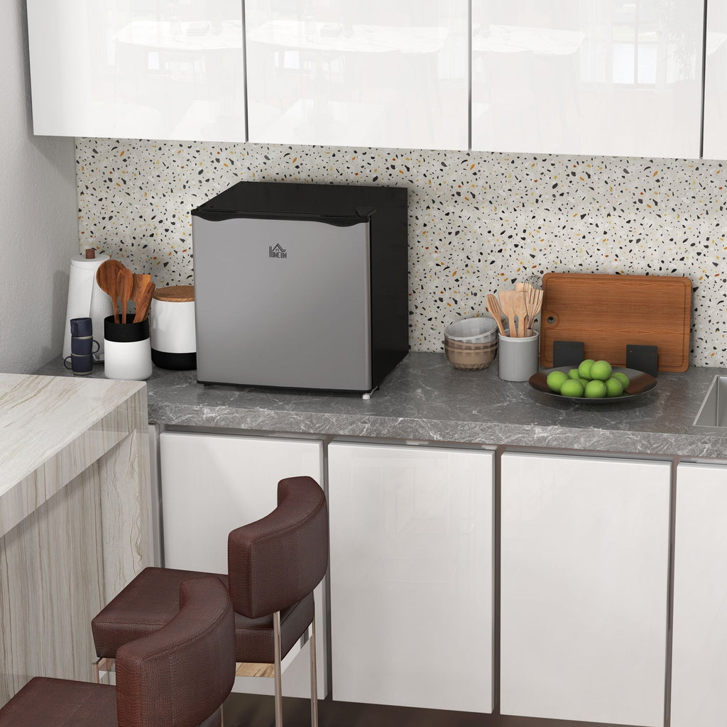 Compact Upright Freezer with Adjustable Temperature and Removable Shelf